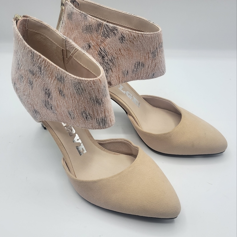 LS Revolution Leppard print upper partial suede size 6M